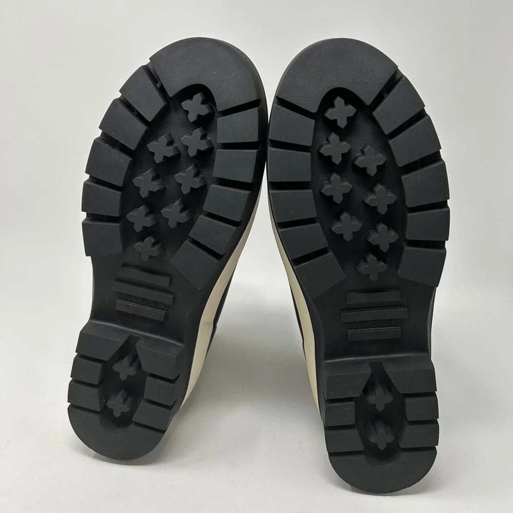 Tory‎ Burch Foul Weather Hurricane Rain Boots Women's Size 10 Black
